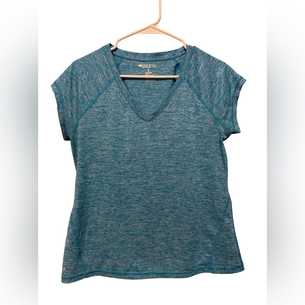 Ideology‎ Women's Heathered Blue Short Sleeve Tee